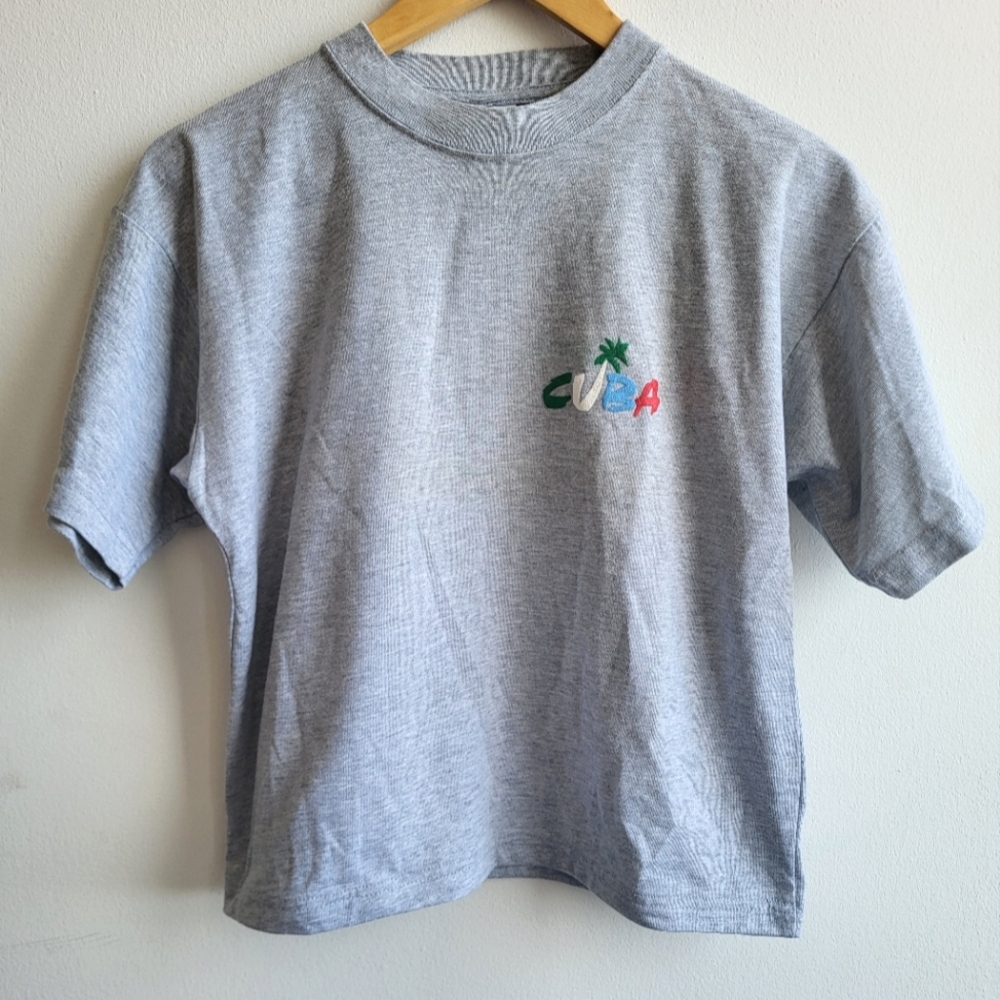 Cuba T-Shirt Gray -Size Large-